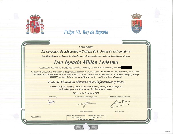 Tecnico en Sistemas Microinformaticos y Redes